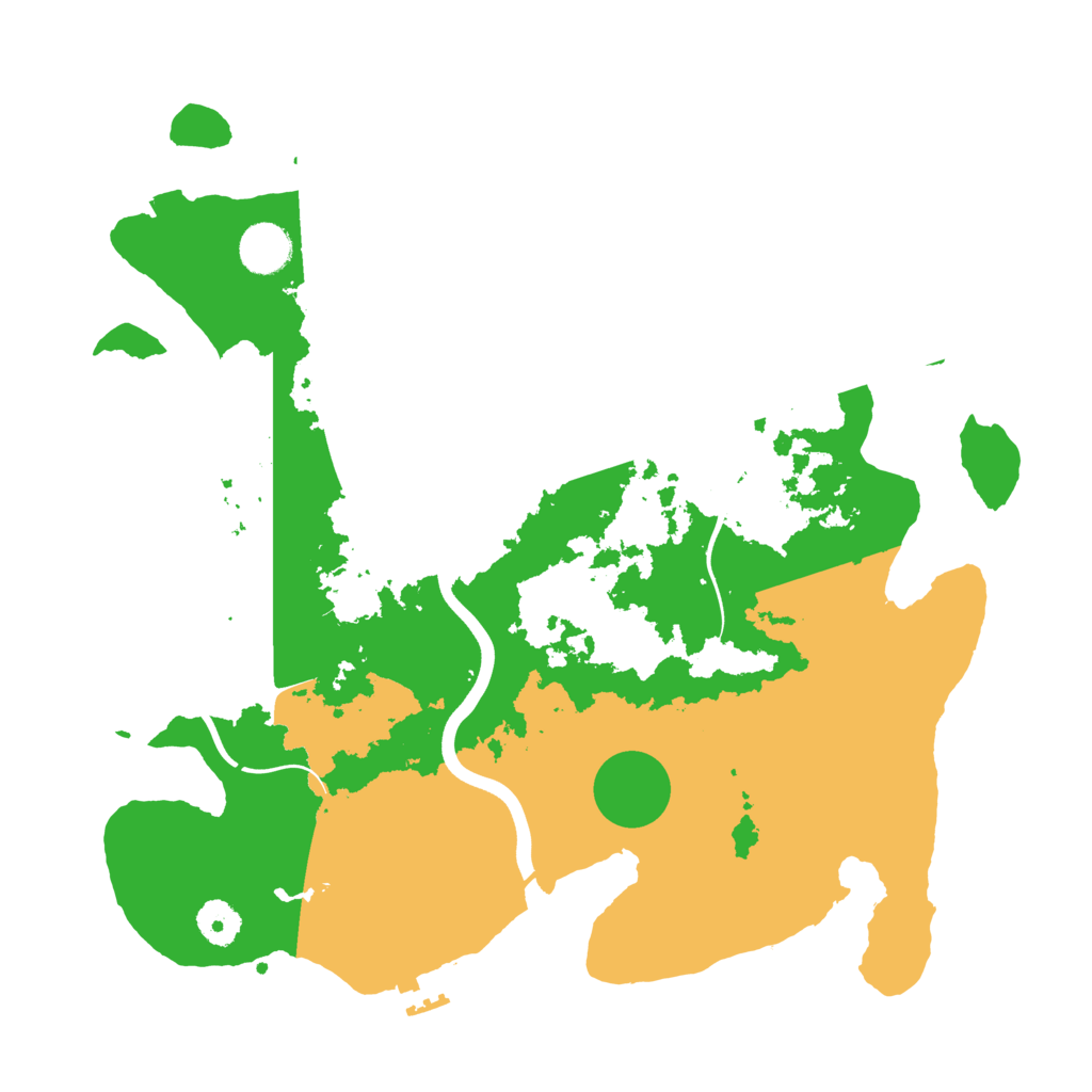 Biome Rust Map: Procedural Map, Size: 3750, Seed: 679124928