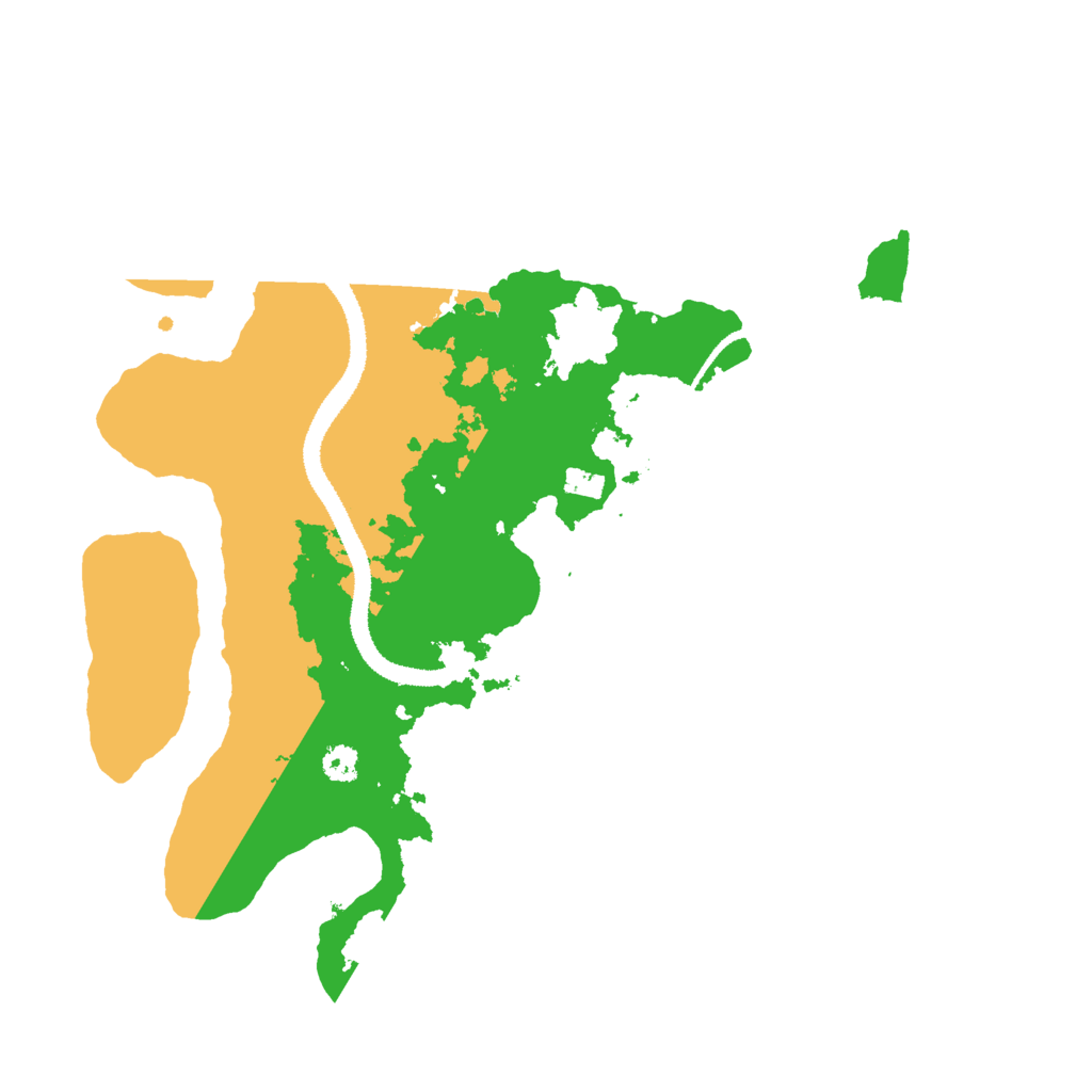 Biome Rust Map: Procedural Map, Size: 3000, Seed: 2089019399