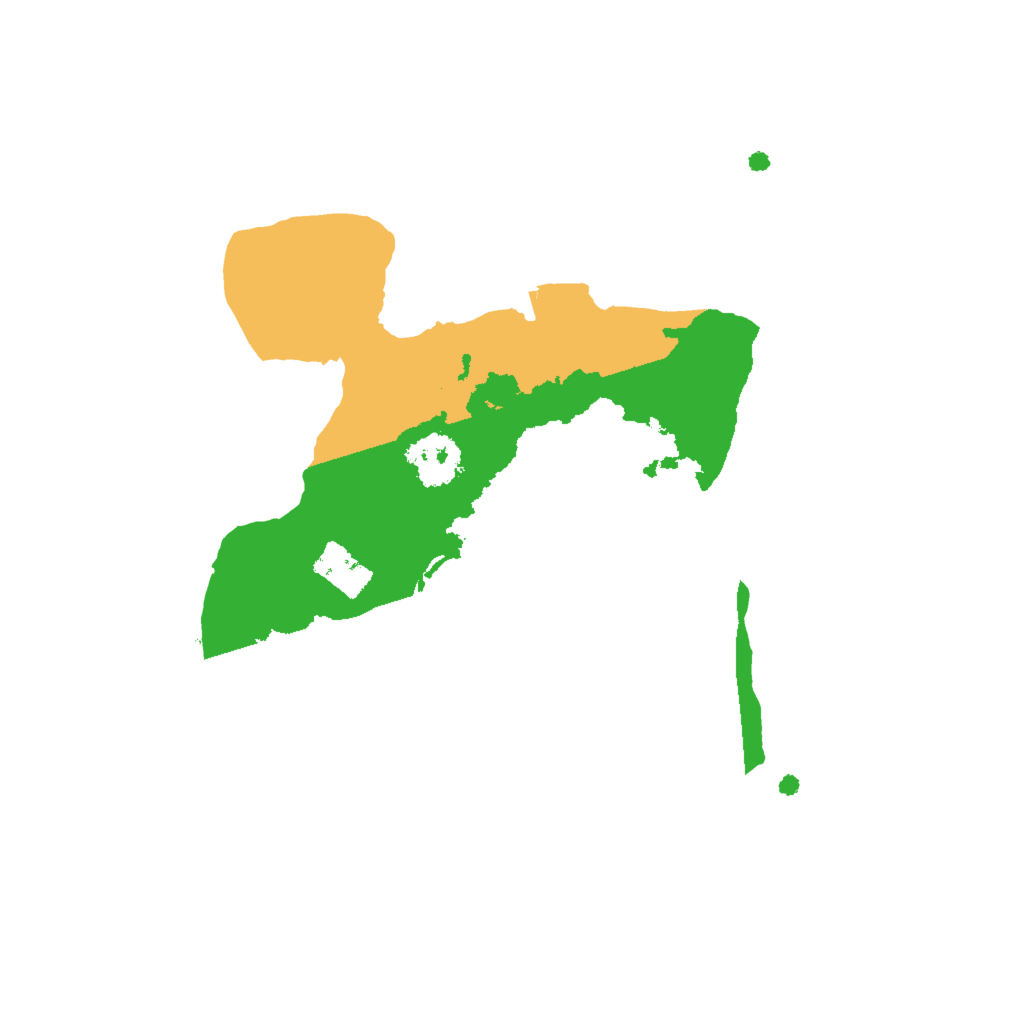 Biome Rust Map: Procedural Map, Size: 2000, Seed: 85172985