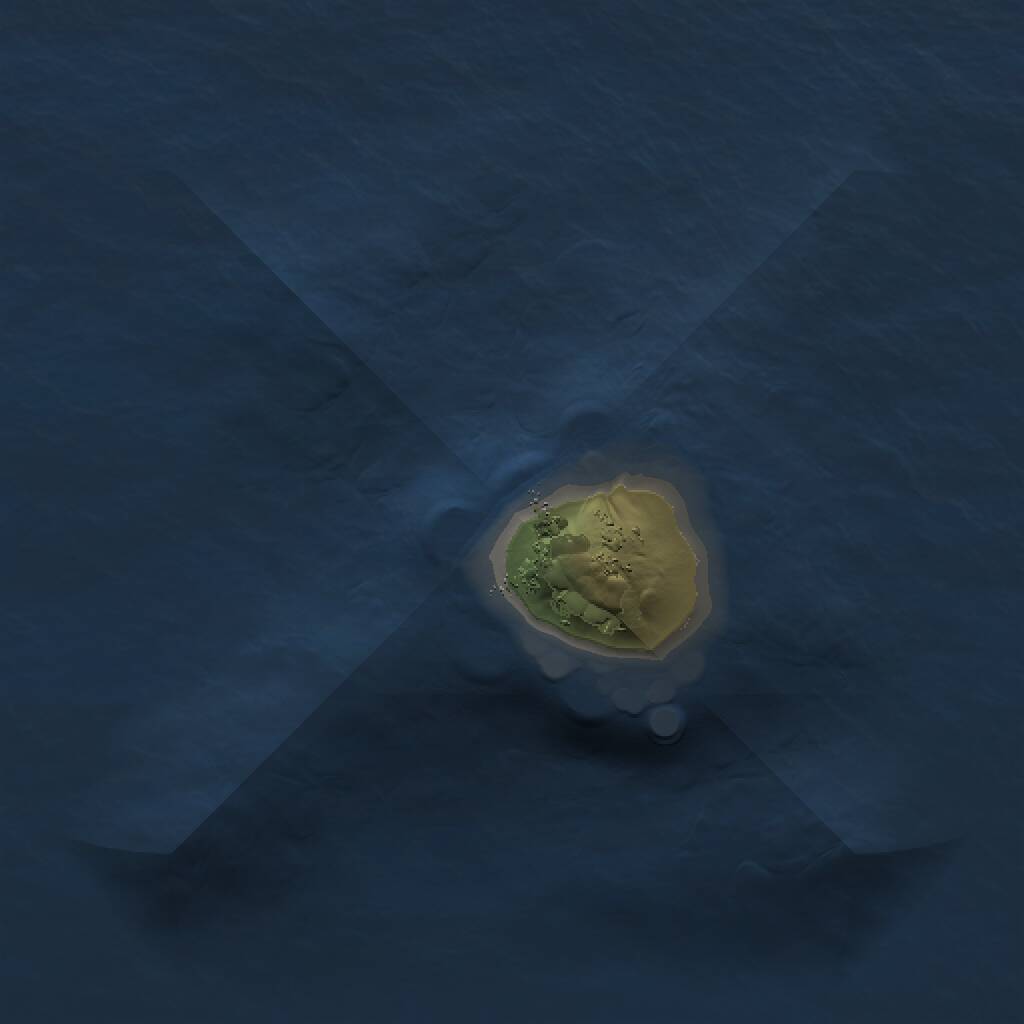 Rust Map: Procedural Map, Size: 1000, Seed: 1950021895, 1 Monuments