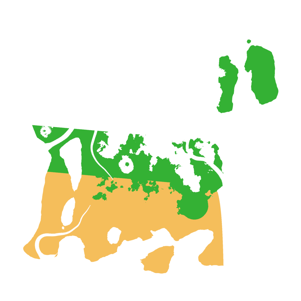 Biome Rust Map: Procedural Map, Size: 3000, Seed: 254475189
