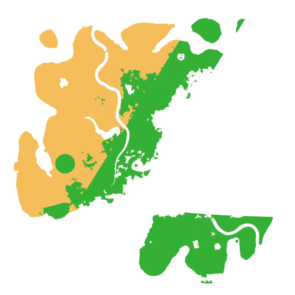 Biome Rust Map: Procedural Map, Size: 4000, Seed: 2023503639
