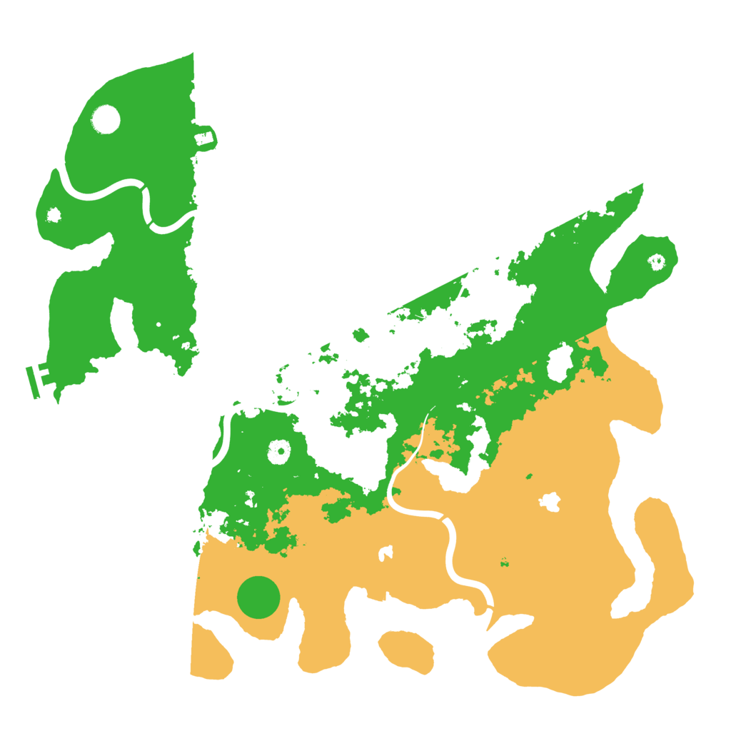 Biome Rust Map: Procedural Map, Size: 4500, Seed: 1525476239