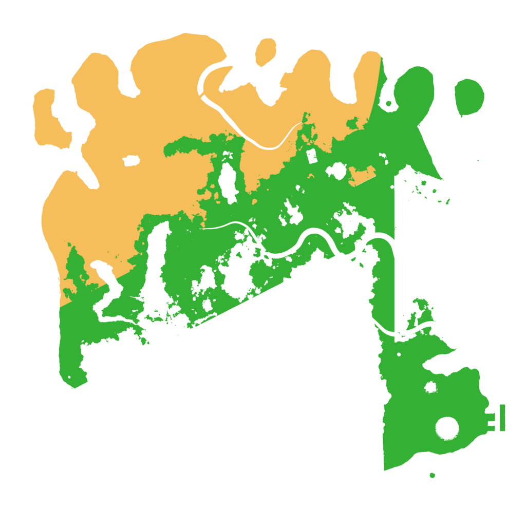 Biome Rust Map: Procedural Map, Size: 4000, Seed: 234812855
