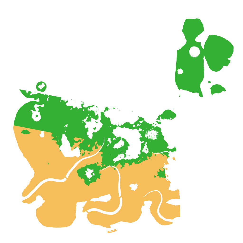 Biome Rust Map: Procedural Map, Size: 4000, Seed: 1461999188