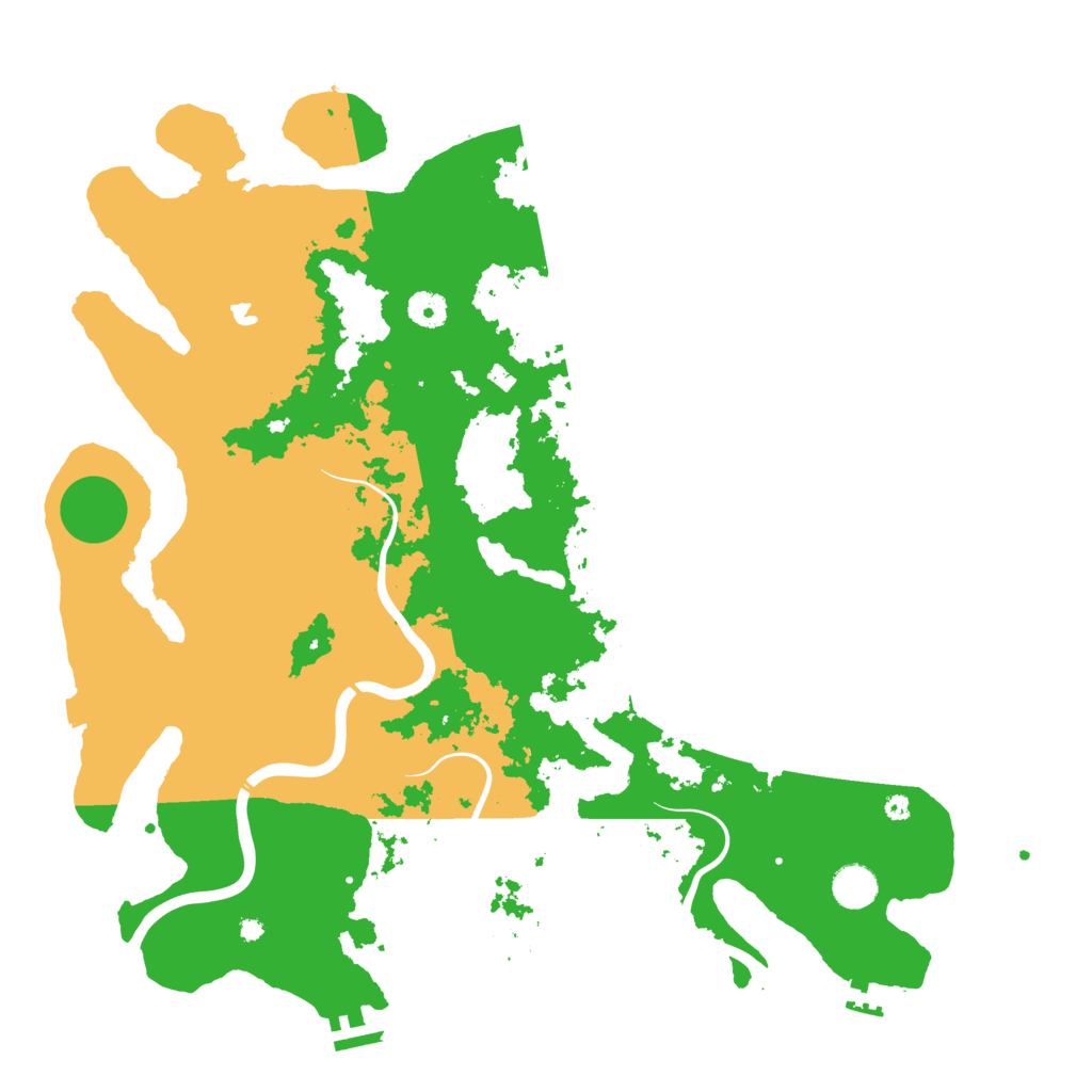 Biome Rust Map: Procedural Map, Size: 4300, Seed: 187
