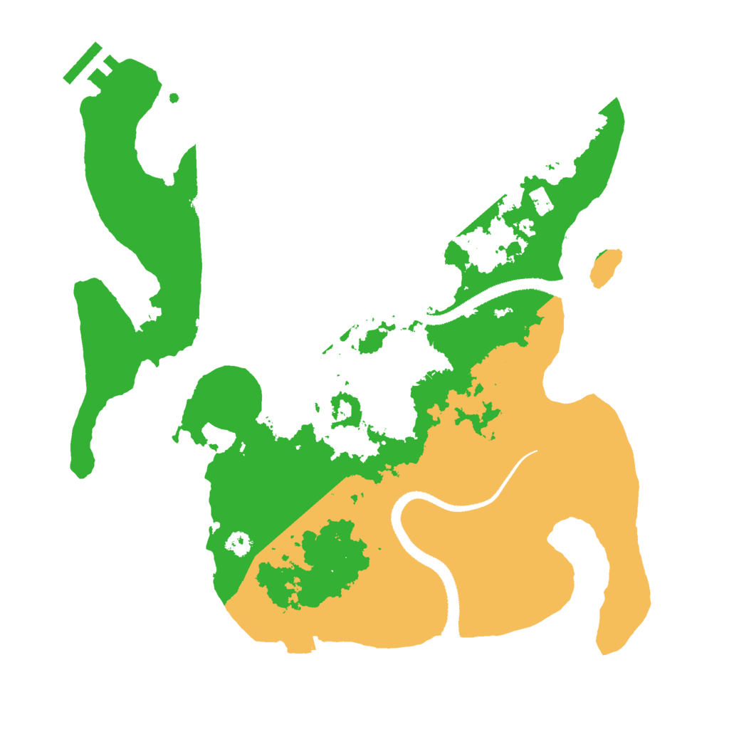 Biome Rust Map: Procedural Map, Size: 3000, Seed: 531413872