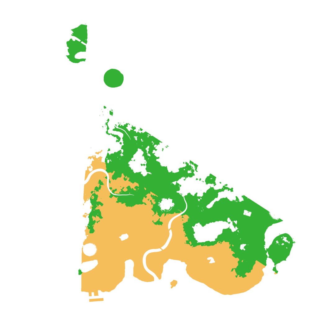 Biome Rust Map: Procedural Map, Size: 4500, Seed: 867026477