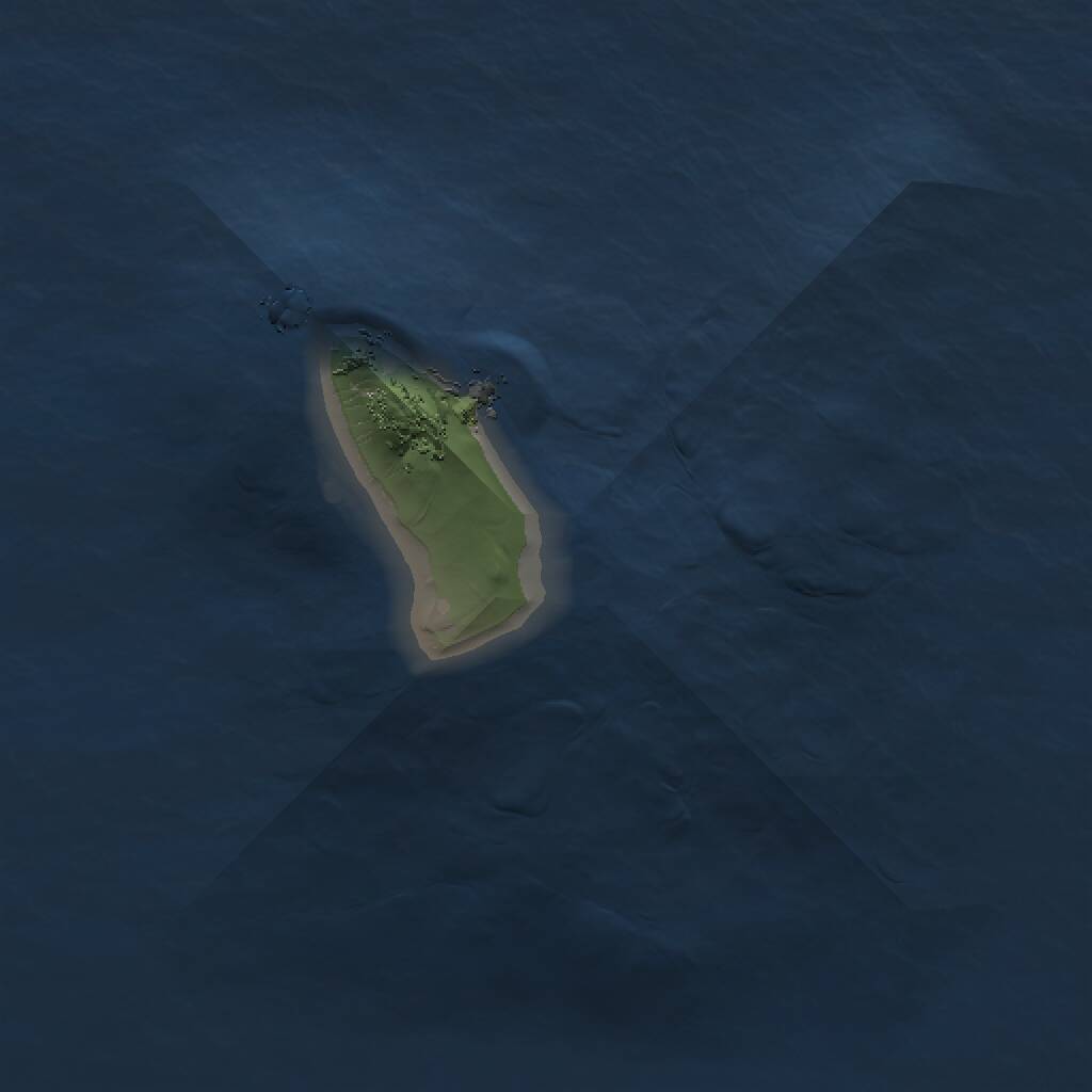 Rust Map: Procedural Map, Size: 1000, Seed: 1752155751, 1 Monuments