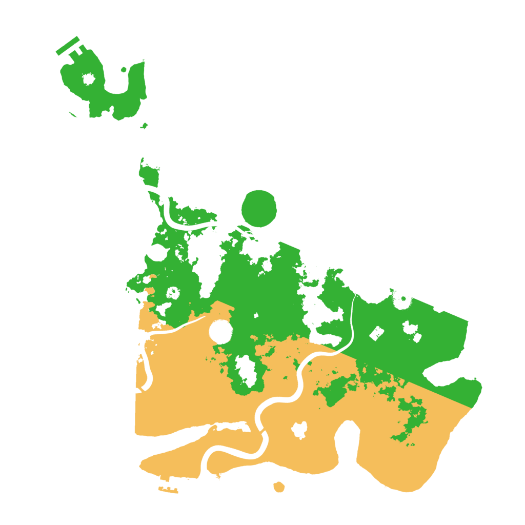 Biome Rust Map: Procedural Map, Size: 4000, Seed: 102044