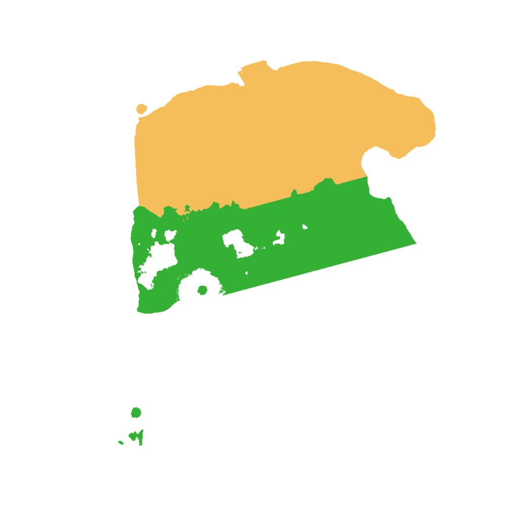 Biome Rust Map: Procedural Map, Size: 2000, Seed: 33989