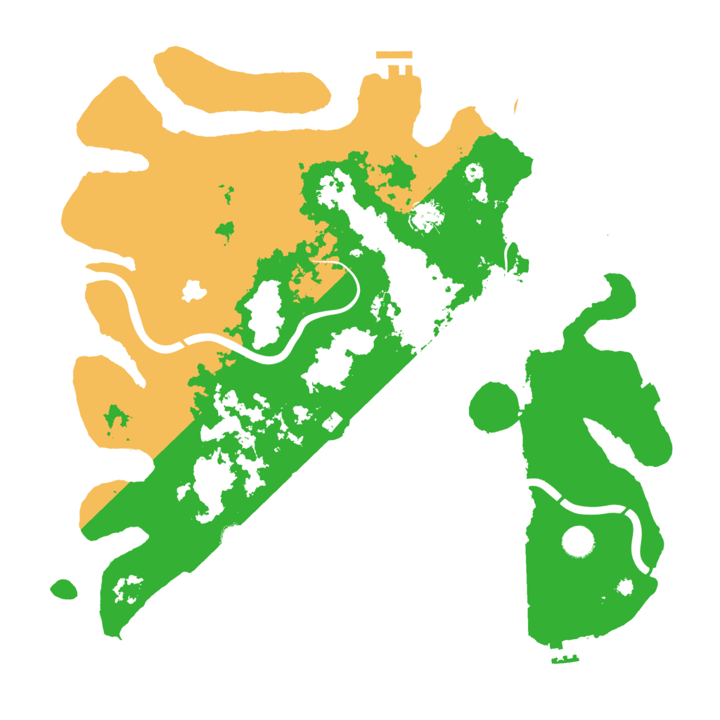 Biome Rust Map: Procedural Map, Size: 4000, Seed: 1059087066