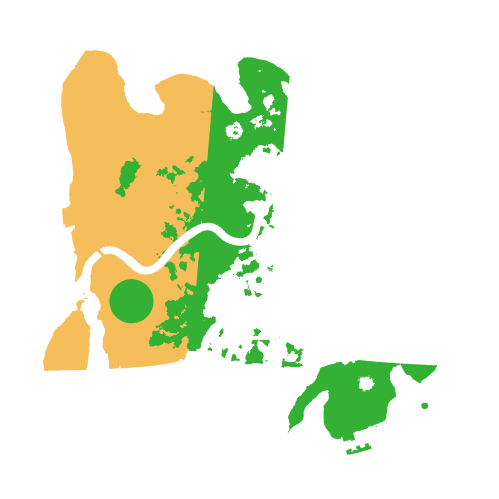 Biome Rust Map: Procedural Map, Size: 3000, Seed: 1723404753