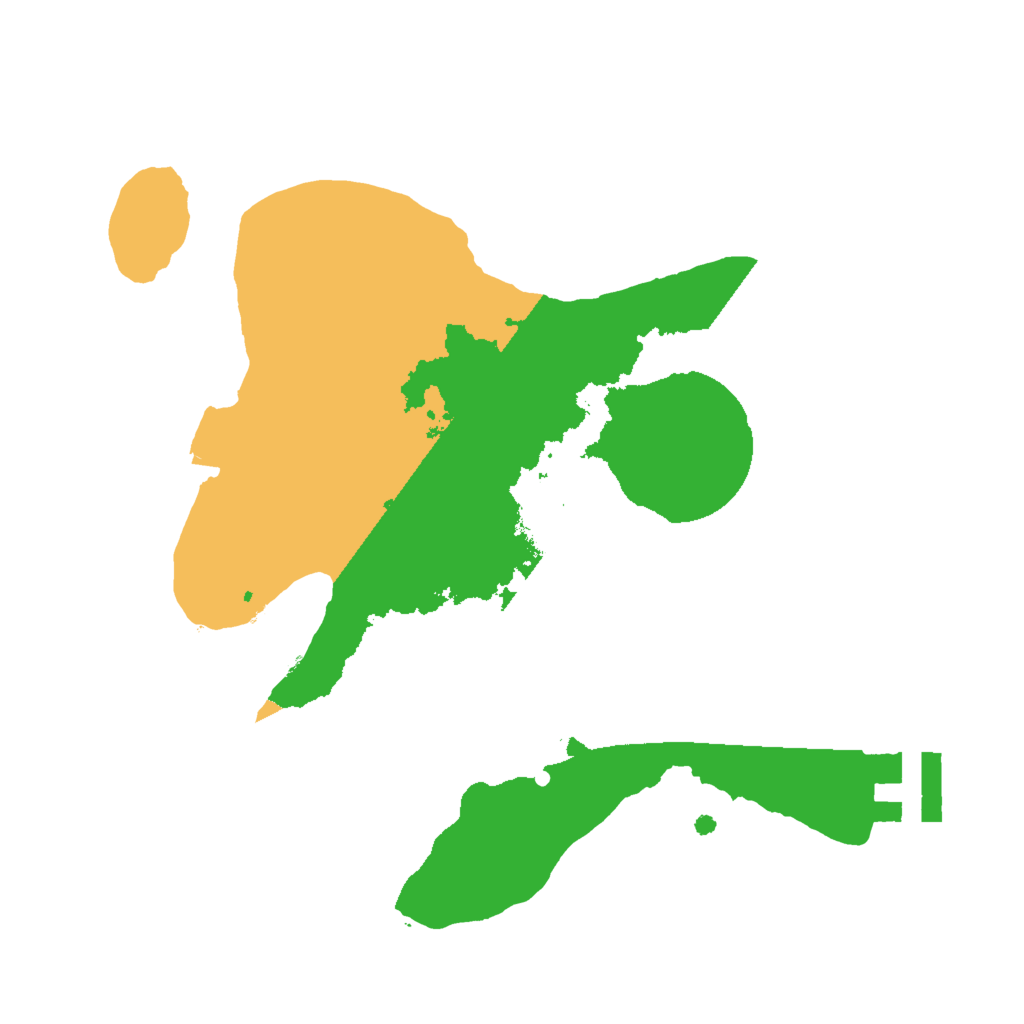 Biome Rust Map: Procedural Map, Size: 2000, Seed: 1191253521