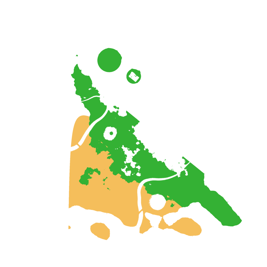 Biome Rust Map: Procedural Map, Size: 3000, Seed: 19877459