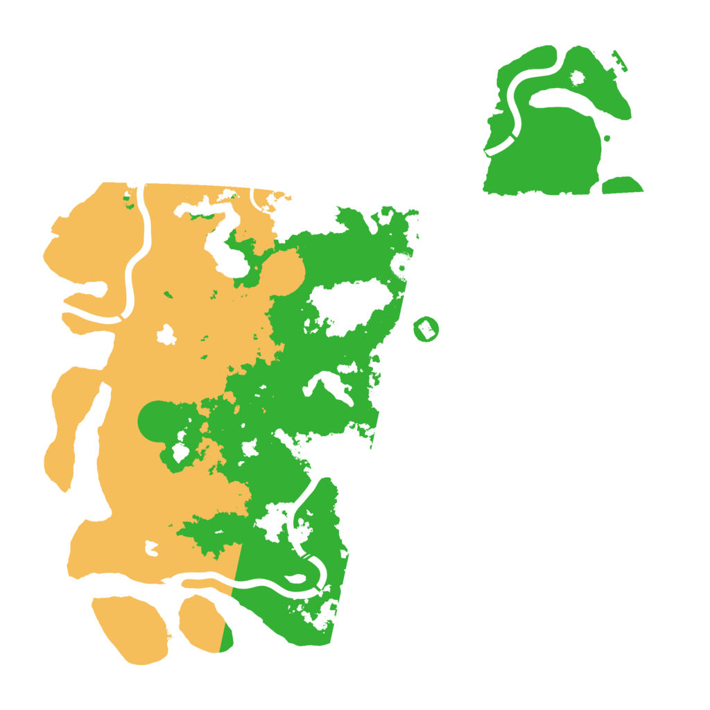 Biome Rust Map: Procedural Map, Size: 4500, Seed: 1269980141
