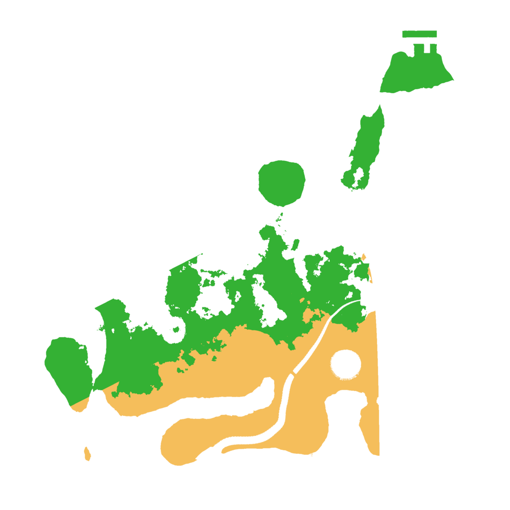 Biome Rust Map: Procedural Map, Size: 3000, Seed: 1987737