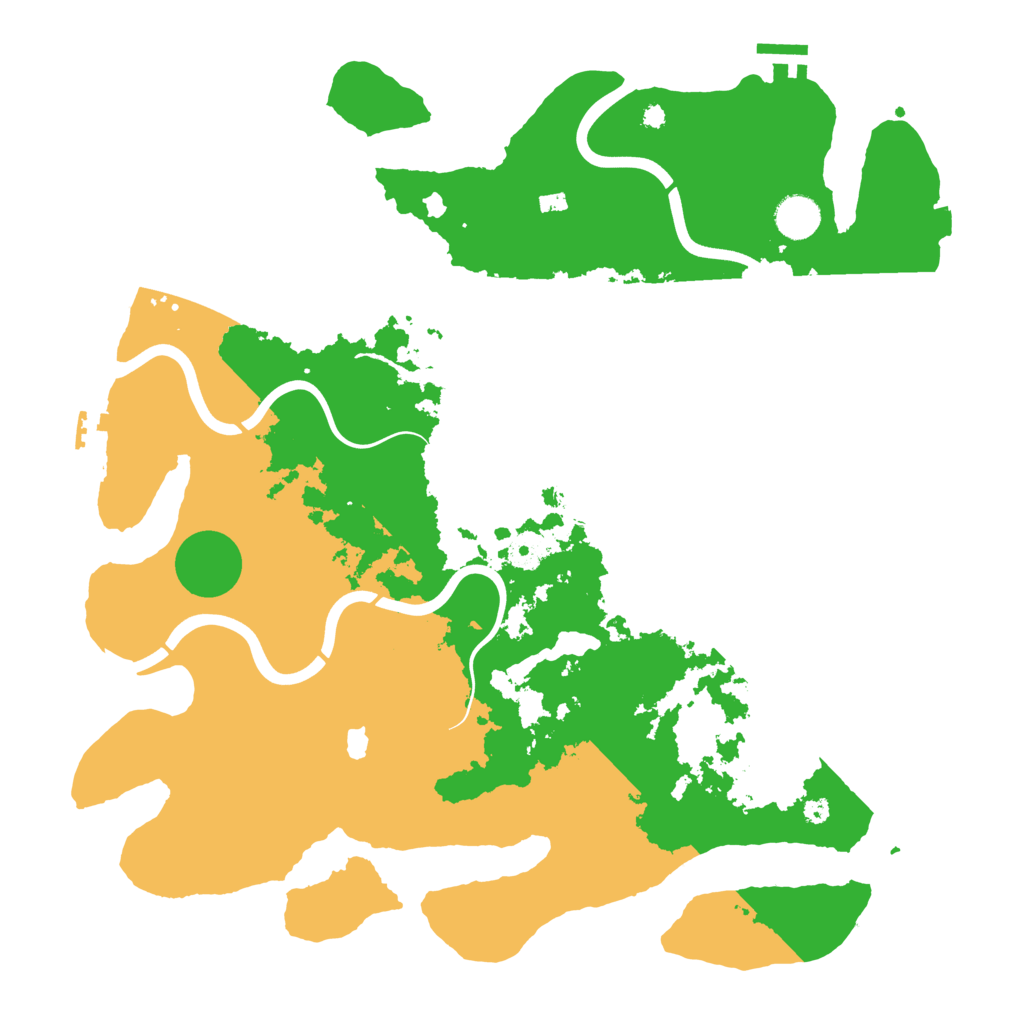 Biome Rust Map: Procedural Map, Size: 4050, Seed: 424248313