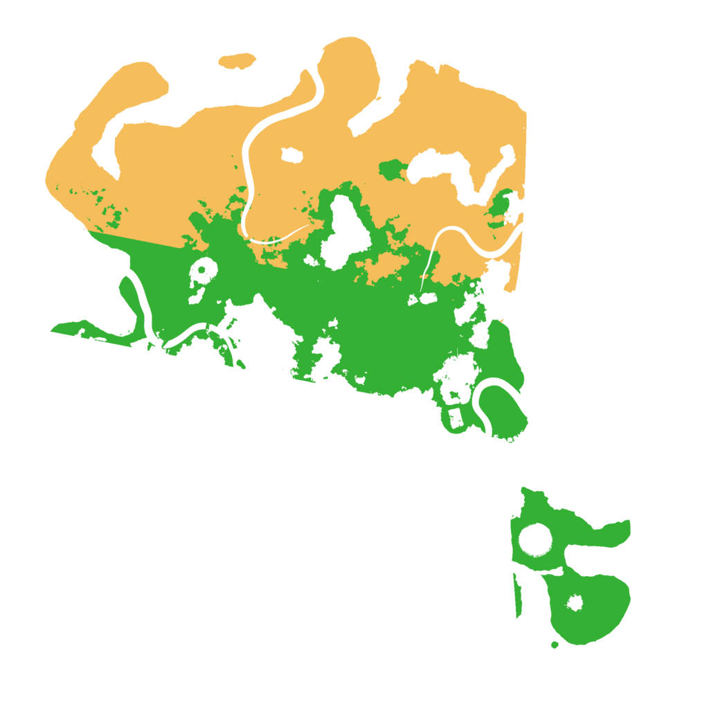 Biome Rust Map: Procedural Map, Size: 4000, Seed: 2141143300