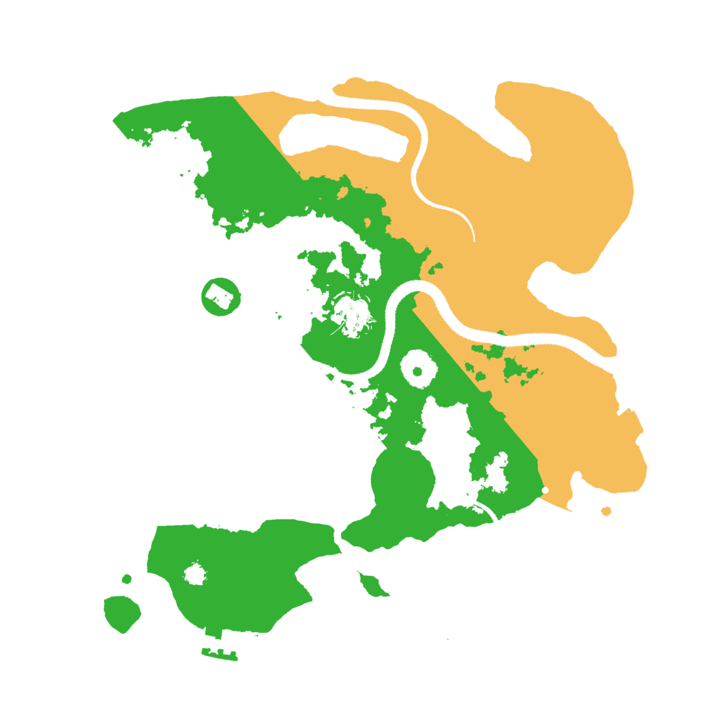 Biome Rust Map: Procedural Map, Size: 3000, Seed: 1422914307