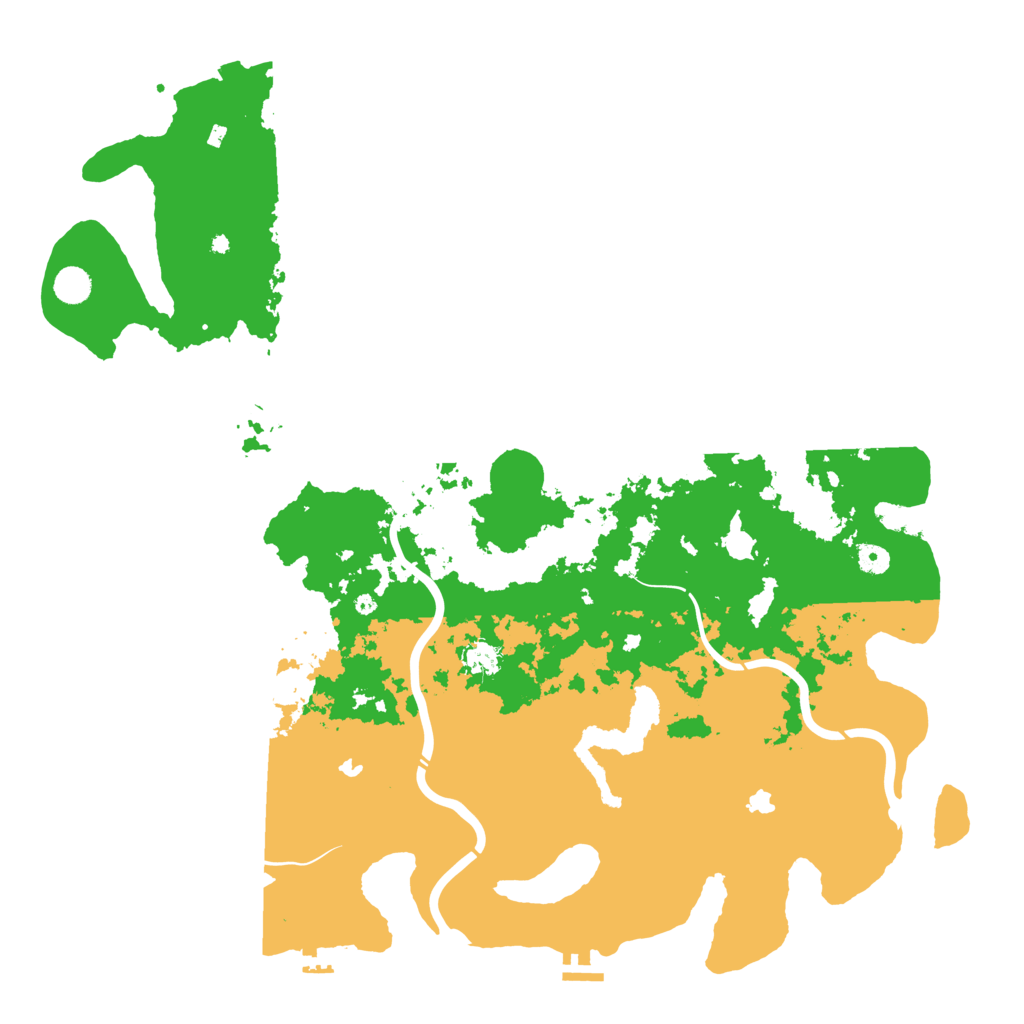 Biome Rust Map: Procedural Map, Size: 5000, Seed: 559389736