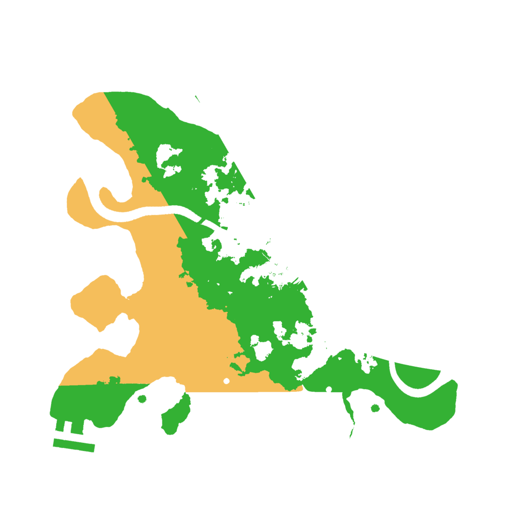 Biome Rust Map: Procedural Map, Size: 2550, Seed: 123