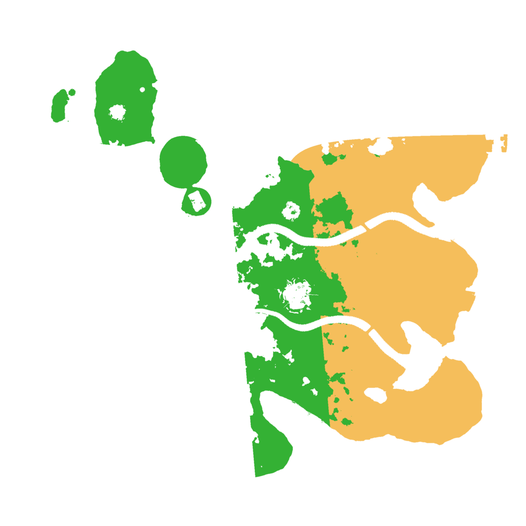 Biome Rust Map: Procedural Map, Size: 3000, Seed: 1703029729