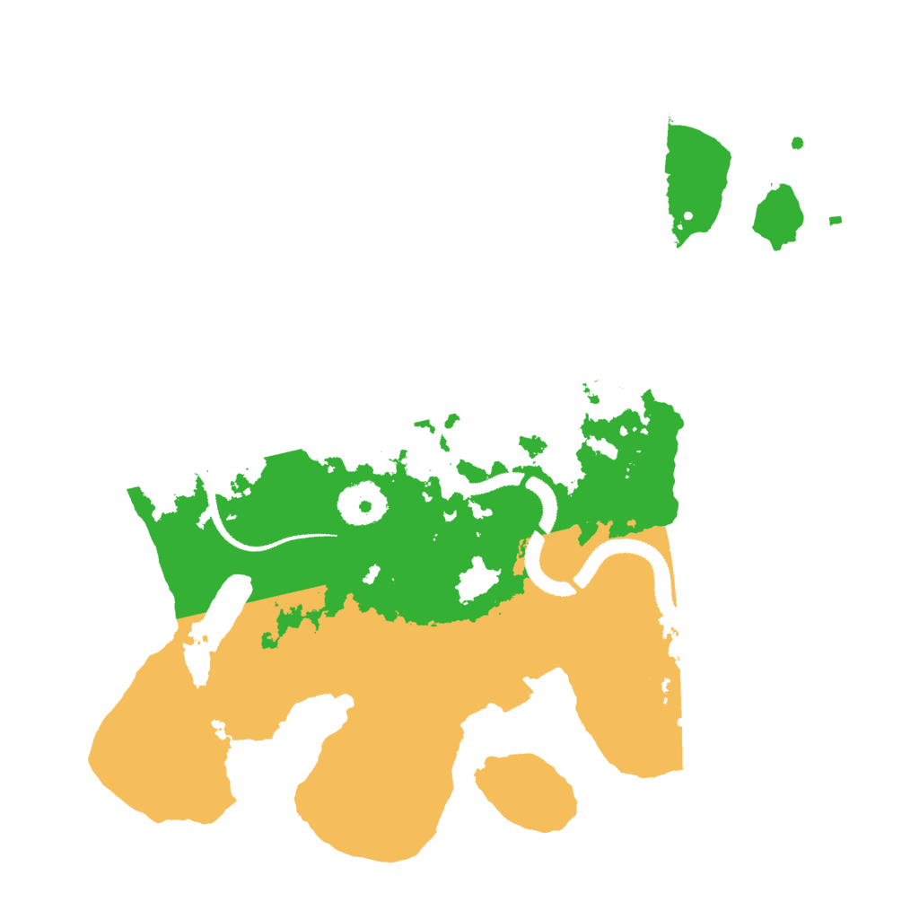 Biome Rust Map: Procedural Map, Size: 3000, Seed: 1839674175