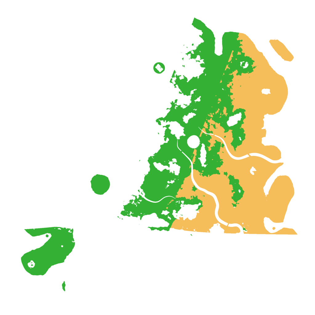 Biome Rust Map: Procedural Map, Size: 4500, Seed: 2079675667