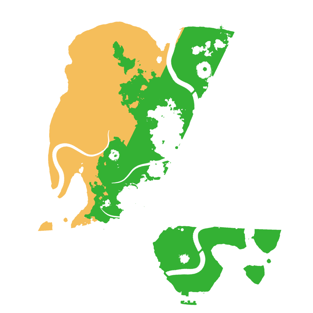 Biome Rust Map: Procedural Map, Size: 3000, Seed: 1085865344