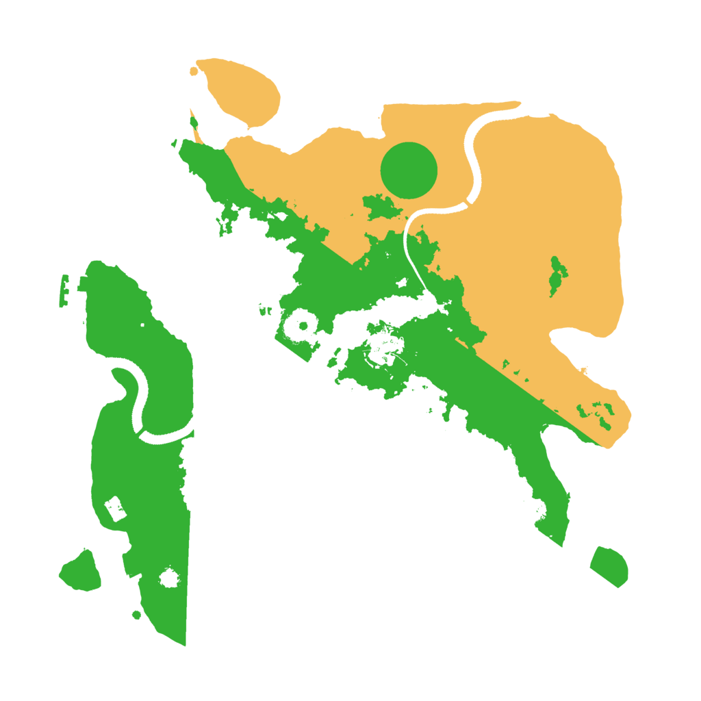 Biome Rust Map: Procedural Map, Size: 3250, Seed: 1669588684