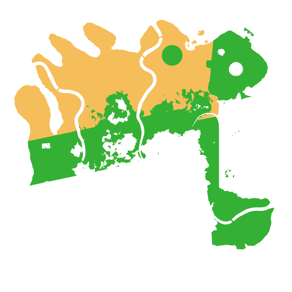 Biome Rust Map: Procedural Map, Size: 3750, Seed: 1833883430