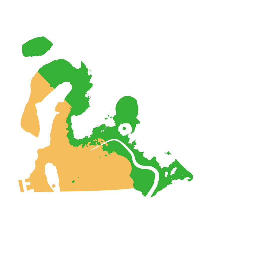 Biome Rust Map: Procedural Map, Size: 3000, Seed: 755748877