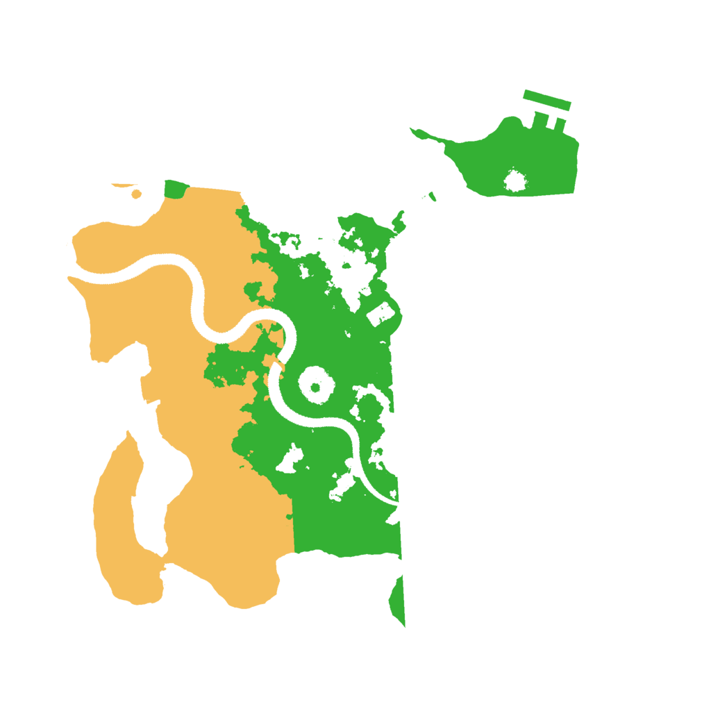 Biome Rust Map: Procedural Map, Size: 3000, Seed: 979717516