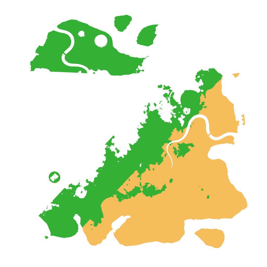 Biome Rust Map: Procedural Map, Size: 3750, Seed: 1230313838