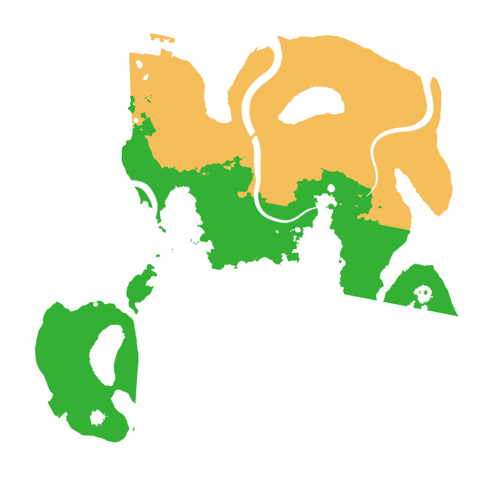 Biome Rust Map: Procedural Map, Size: 3000, Seed: 475458801