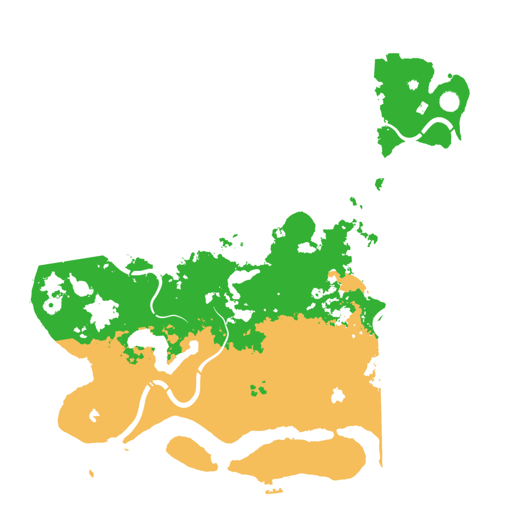 Biome Rust Map: Procedural Map, Size: 4500, Seed: 63122088