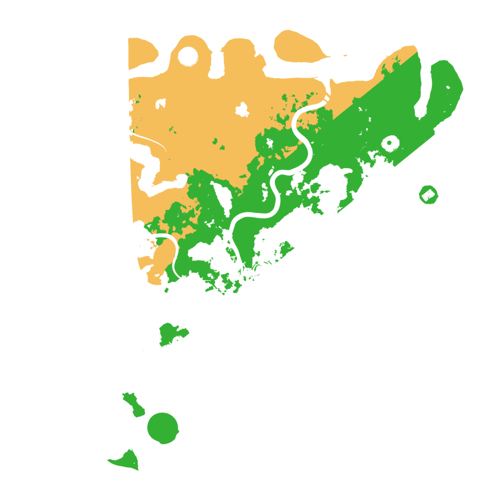 Biome Rust Map: Procedural Map, Size: 4500, Seed: 9856543