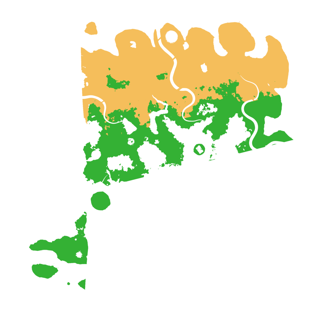 Biome Rust Map: Procedural Map, Size: 4500, Seed: 176012796