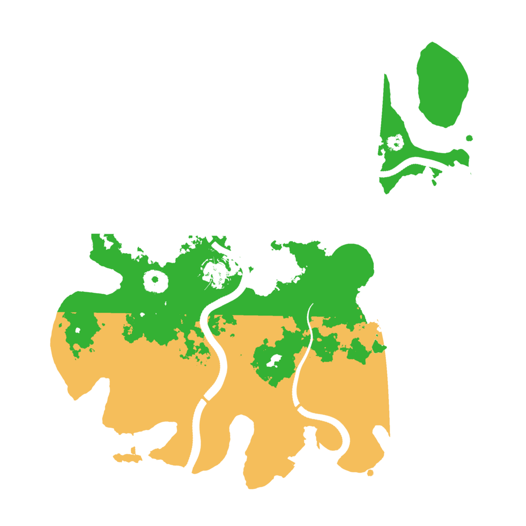 Biome Rust Map: Procedural Map, Size: 3250, Seed: 1186939630