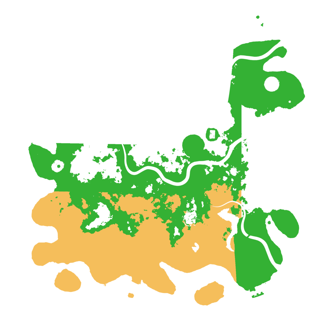 Biome Rust Map: Procedural Map, Size: 4000, Seed: 1605450480