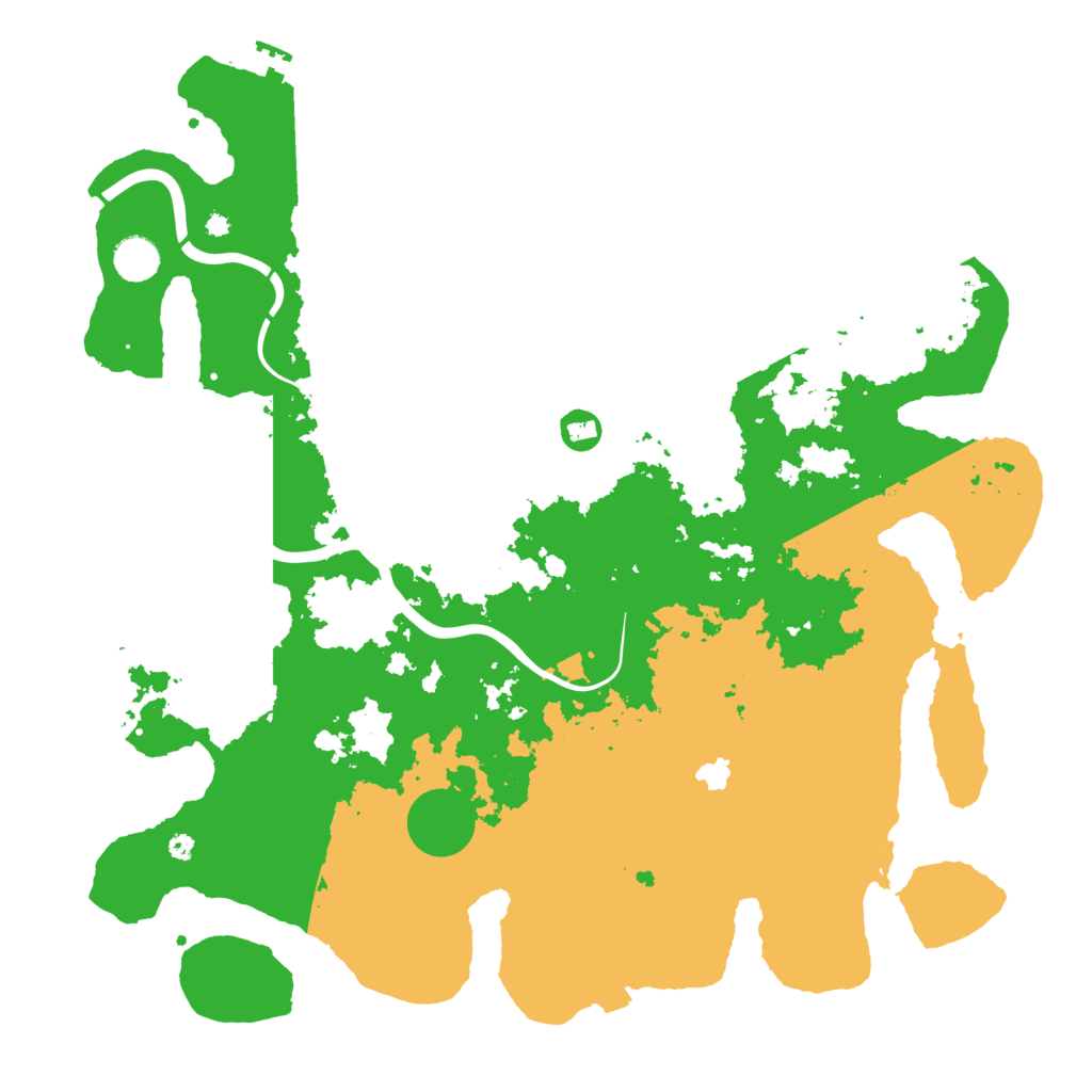 Biome Rust Map: Procedural Map, Size: 4250, Seed: 62541