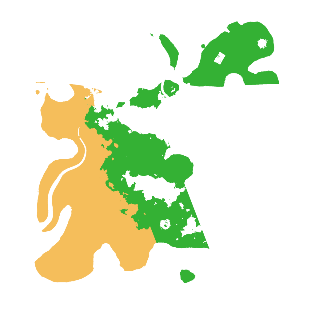 Biome Rust Map: Procedural Map, Size: 3000, Seed: 1361532880