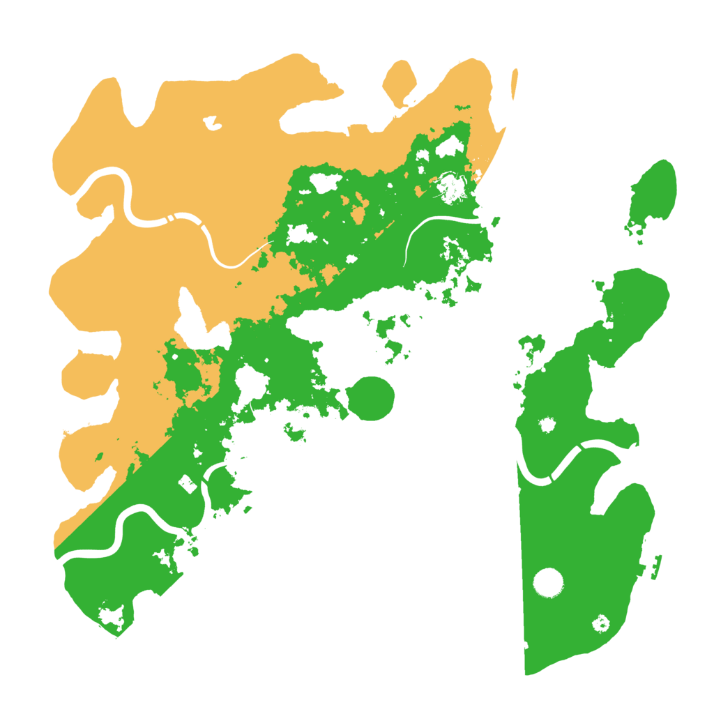 Biome Rust Map: Procedural Map, Size: 4250, Seed: 1118