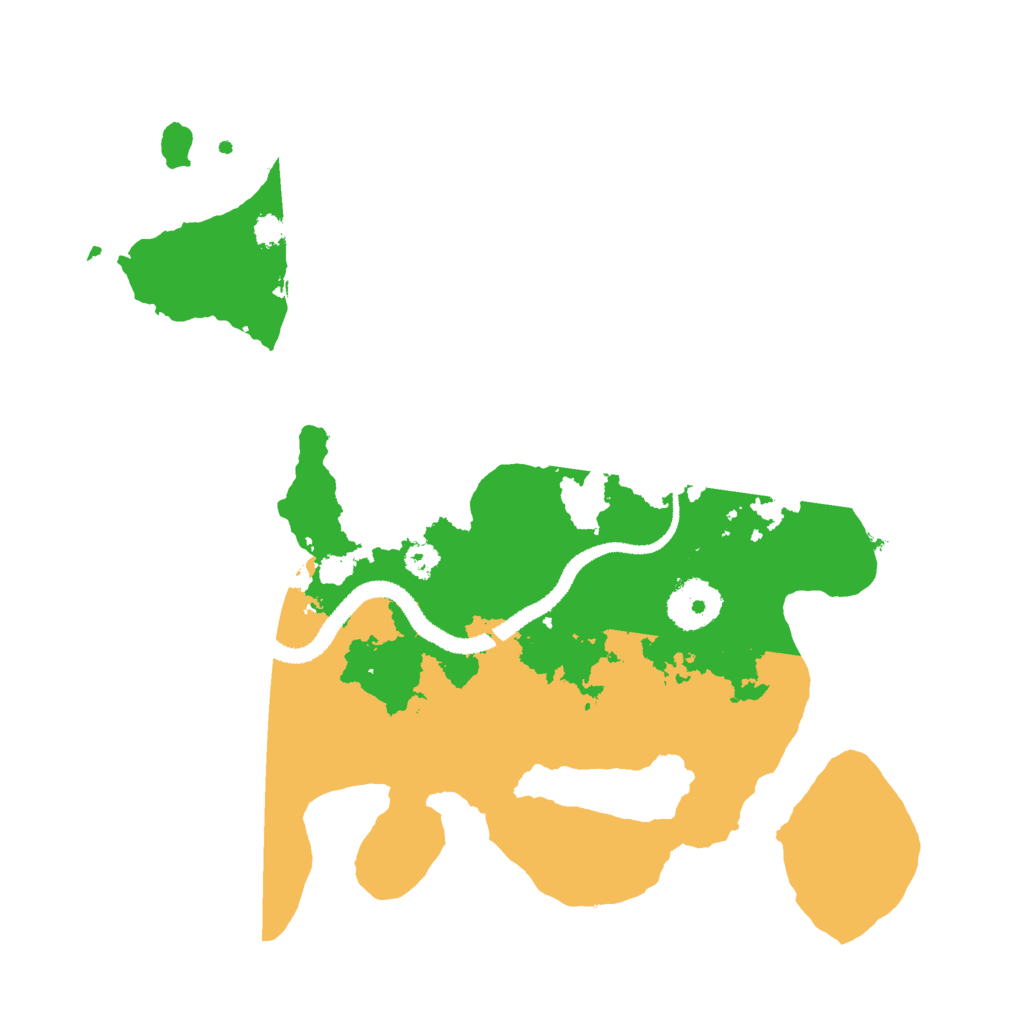 Biome Rust Map: Procedural Map, Size: 3000, Seed: 634196