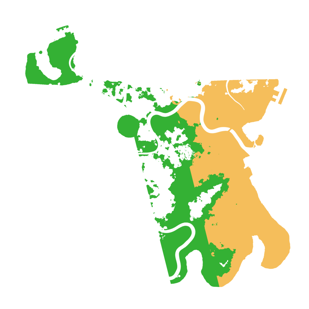 Biome Rust Map: Procedural Map, Size: 3750, Seed: 1030414200
