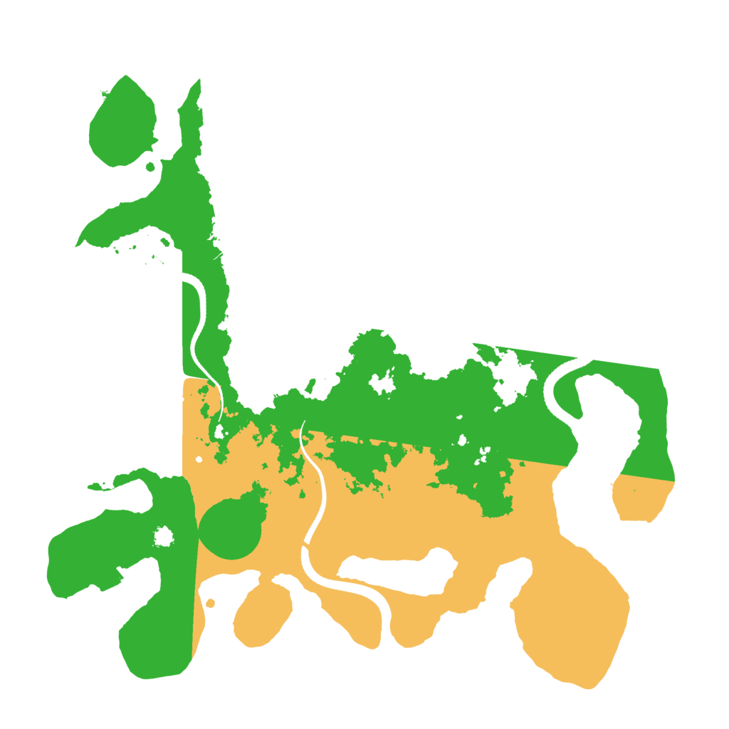 Biome Rust Map: Procedural Map, Size: 3250, Seed: 634196