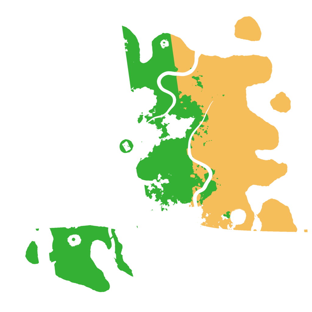 Biome Rust Map: Procedural Map, Size: 3750, Seed: 1220652778