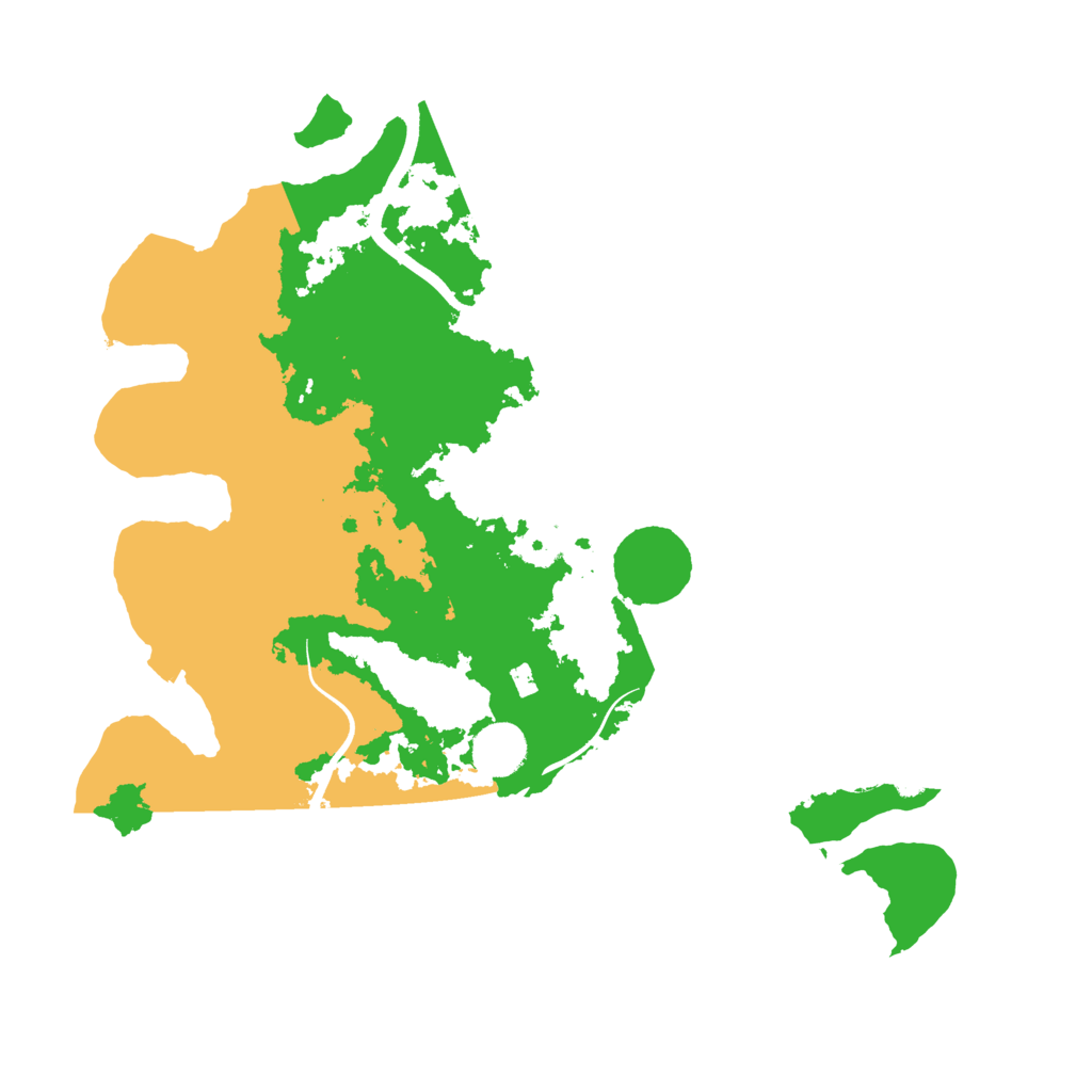 Biome Rust Map: Procedural Map, Size: 3750, Seed: 1743640049