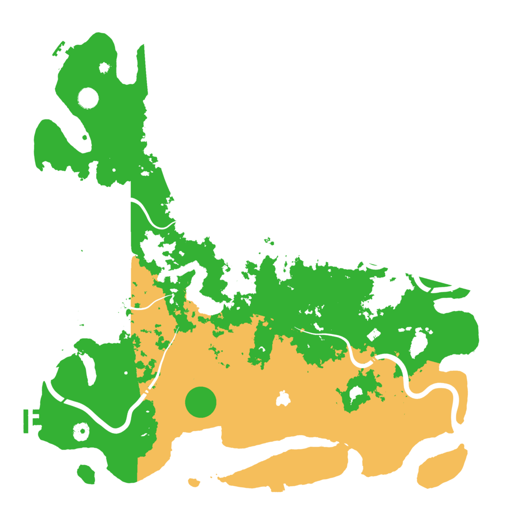 Biome Rust Map: Procedural Map, Size: 4433, Seed: 1938472516